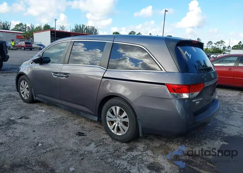 2016 Honda Odyssey Ex-L from USA, damaged, VIN 5FNRL5H68GB042996